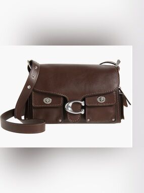 Coach Cargo Turnlock Soft
Tabby Leather Shoulder Maple 🍁